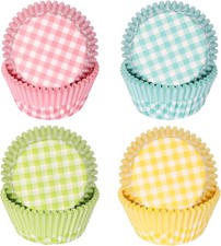 Standard Cupcake Liners 100 Pack, Colorful Paper Baking Cups Food Grade