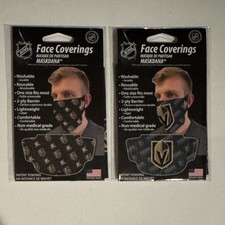 Las Vegas Golden Knights Face Covering Mask Maskdana Hockey NHL Made In USA