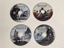 Assassin's Creed Collection [ 4 Games  1-4 ] (PS3) Disc Only Tested