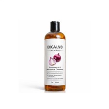 EXCALVO Shampoo With Rosemary Oil, Red Onion, Cinnamon, Prevent Hair Loss 200ml