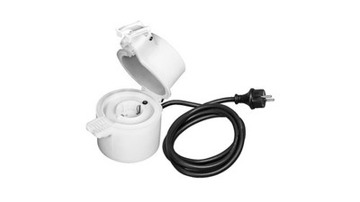 LEDVANCE SMART+ WiFi OUTDOOR PLUG / Schalt-Mess-Steckdose, 1,5-m-Kabelzuleitung,