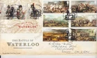 GB ROYAL MAIL FDC 2015 BATTLE OF WATERLOO SET & SHEET (WRAPPED AROUND BACK)