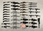 2000’s GI JOE 3.75” - 340+ PIECE WEAPONS/ACCESSORIES LOT (CUSTOM/REPRO?)