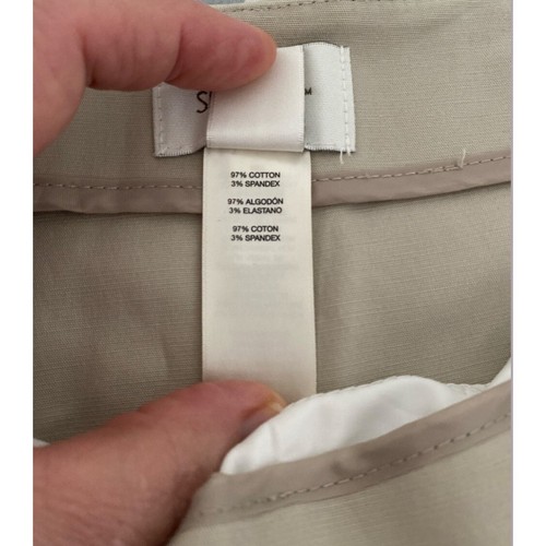 Chico’s So Slimming Katherine Stretch Pants Sz 1 Reg (US 8) Beige - Picture 5 of 8