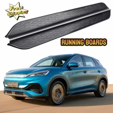 2PCS Running Boards Side Step Nerf Bars Pedals Fits For BYD Atto 3 2022-2024