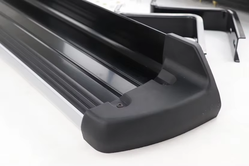 BLACK RUNNING BOARD SIDE STEPS RAILS FOR MITSUBISHI L200 TRITON SERIES 5 15-19 - Picture 9 of 18