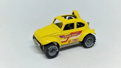 Hot Wheels Volkswagen Baja Beetle Gelb HW Käfer Bug VW Real Riders 1984 Bluecard - Bild 1 von 3