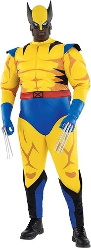 Marvel Studios X-Men '97 Wolverine Mens Costume Adult Plus 48-52 XXL NEW