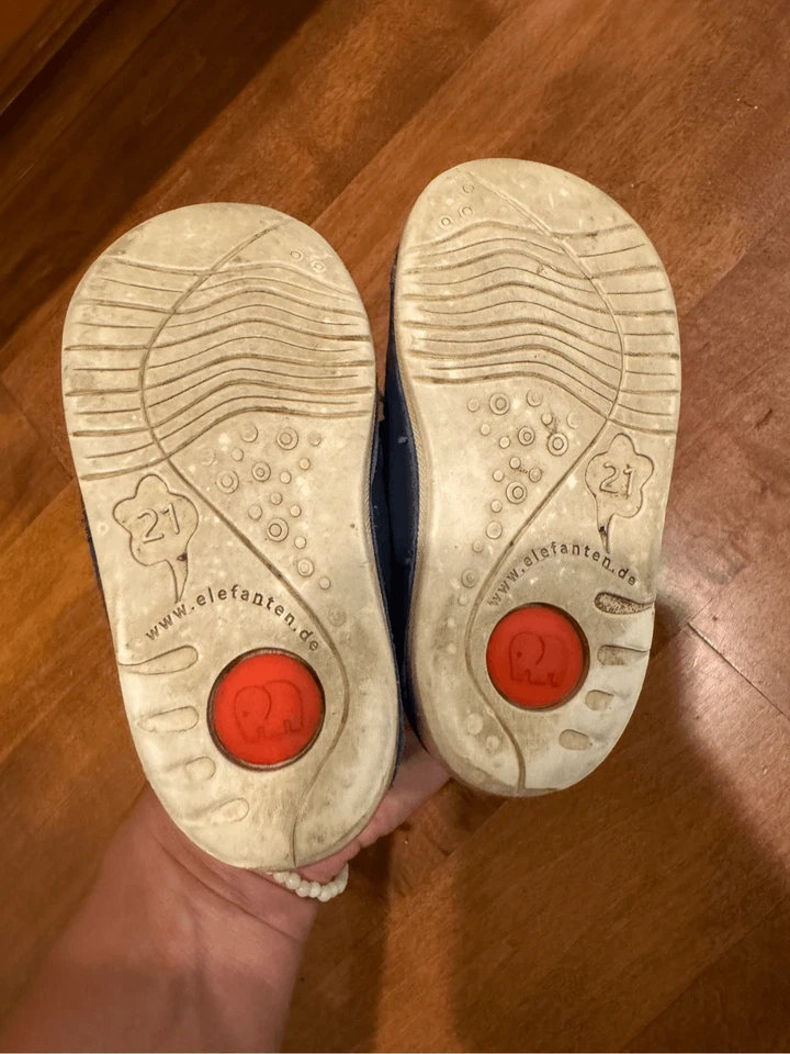 Zapatos de cuero Elefanten para niños pequeños de Alemania Foto 4 de 4