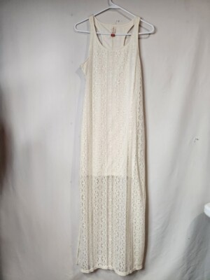 NWT No Boundaries Women's Dress Medium M (7-9) Crochet Long Maxi Wedding Summer | eBay NWT No Boundaries Women's Dress Medium M (7-9) Crochet Long Maxi Wedding Summer | eBay