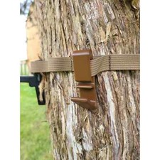 Molle Tree Accessory / Gear Hook /Hanger - For Saddle Hunting- Brown