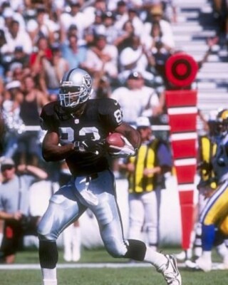 RICKEY DUDLEY 8X10 PHOTO OAKLAND RAIDERS PICTURE NFL FOOTBALL VS RAMS ...