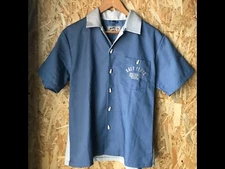 Rumble 59 retro bowling shirt - size M