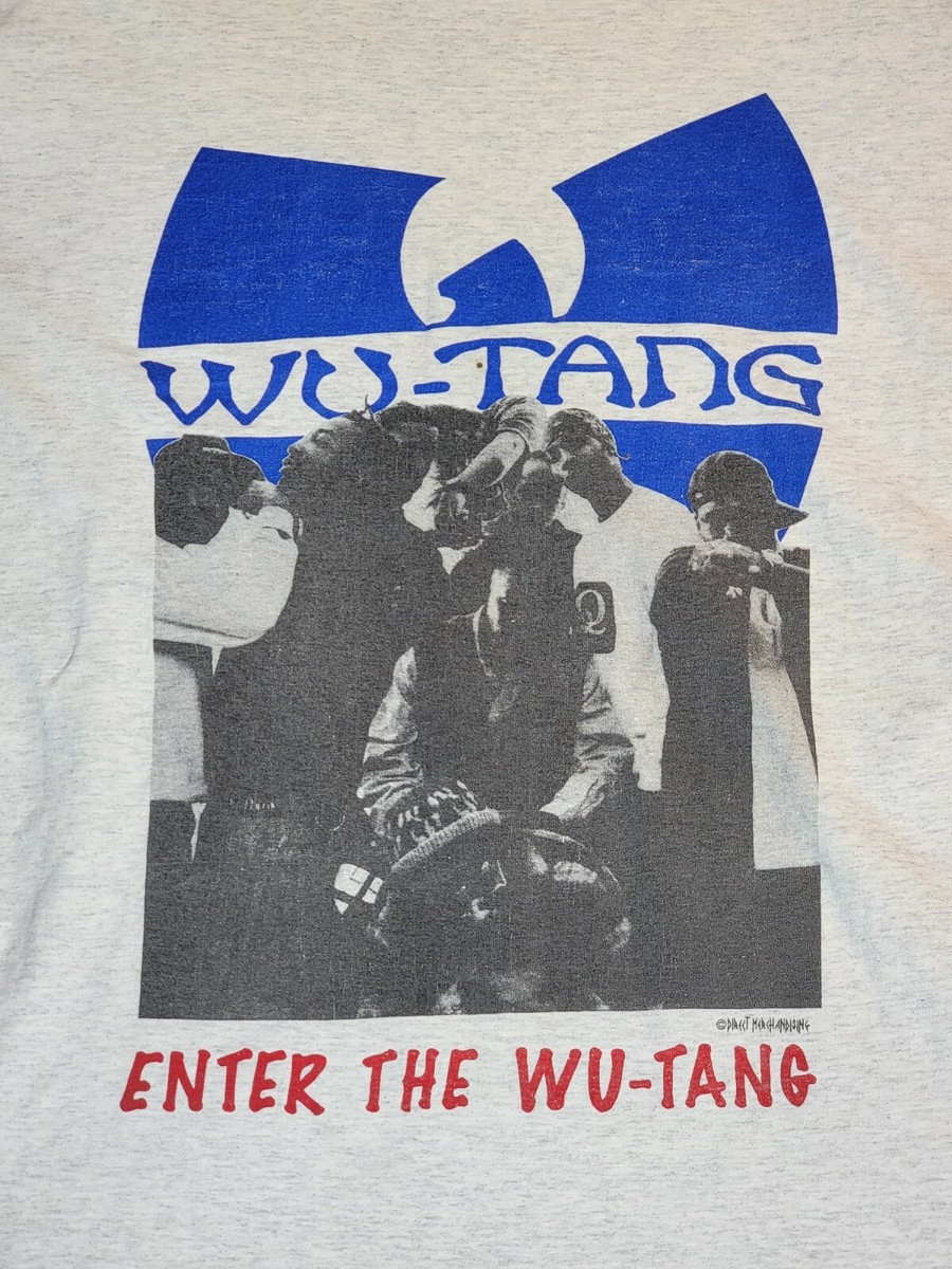 Vintage 90's Wu Tang Clan T Shirt Murina Holy Grail CREAM XL Vintage 90's Wu Tang Clan T Shirt Murina Holy Grail CREAM XL