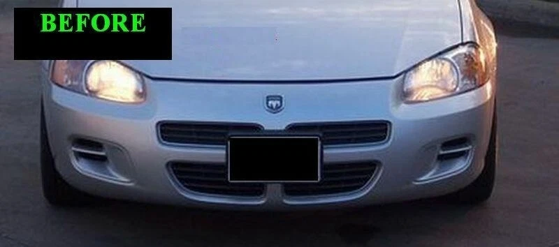 Dodge Stratus 2001 2002 2003 moldura cromada para parrilla garantía de 5 años 01 02 03 Foto 4 de 4