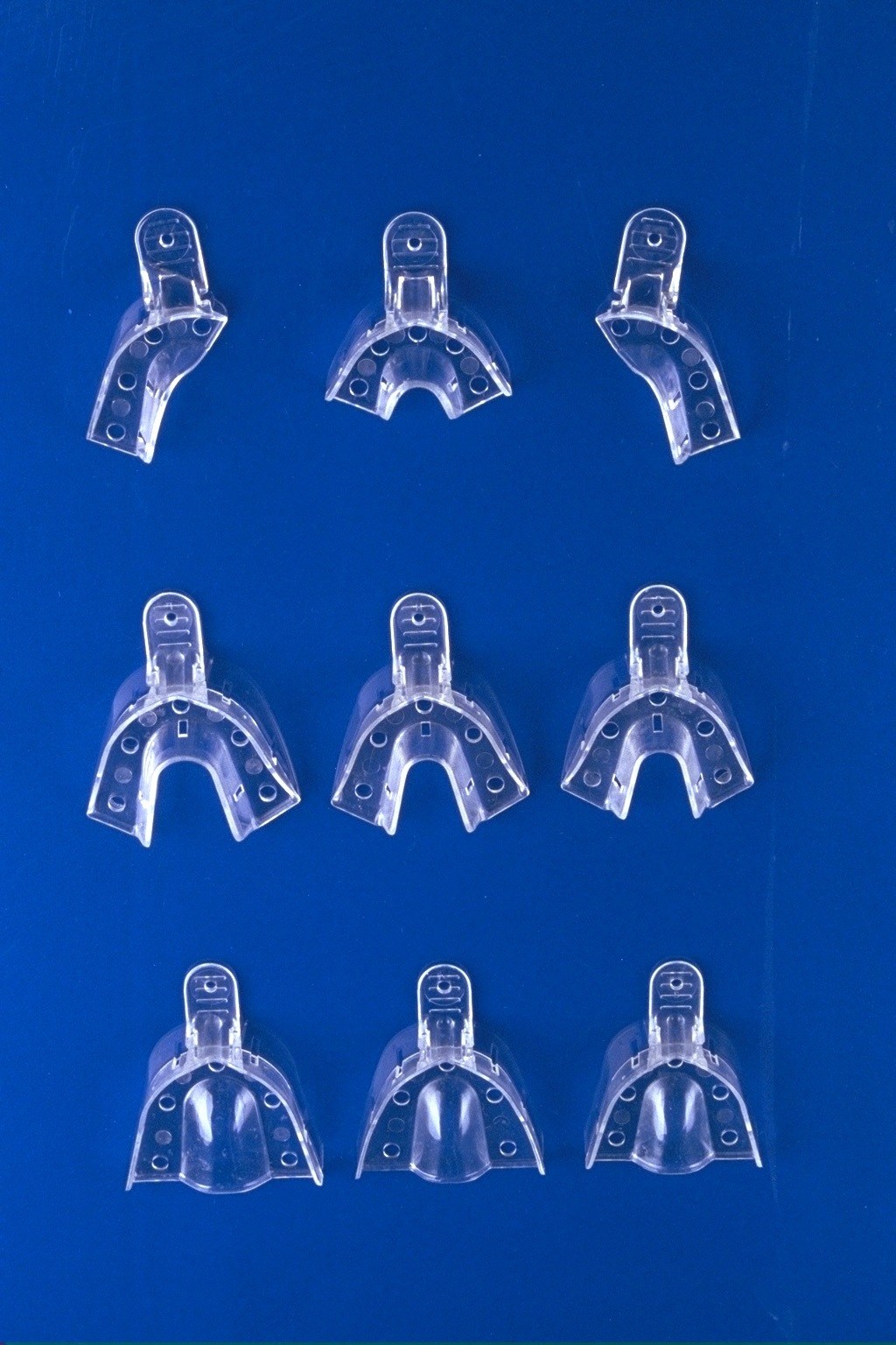 06P9 Large Upper Crystal Clear Thermoplastic Disposable Dental