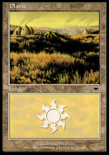 Plains (333) - Foil LP, English MTG Onslaught