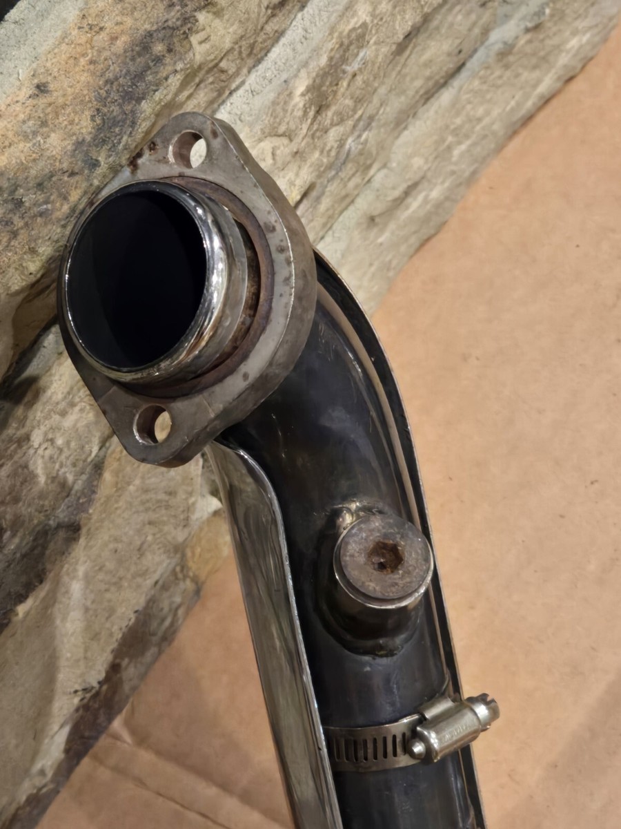 Python 2 Into 1 Exhaust For Harley Davidson Chrome FXSTS Springer