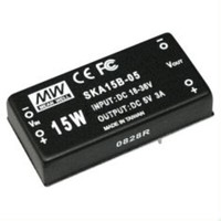Meanwell SKA15C-12, Dc Dc-Wandler, 36-72V:+12V 1250Ma 15W