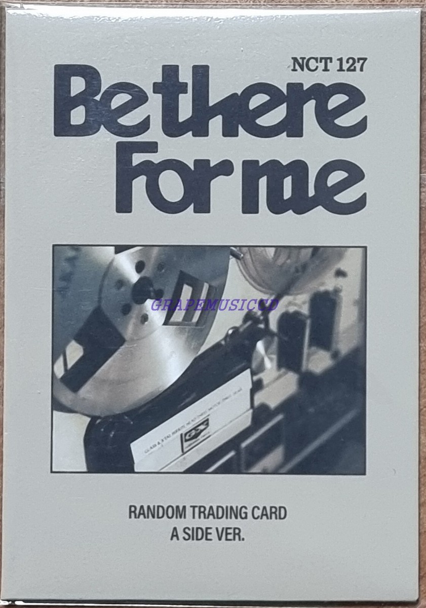 NCT 127 Be There For Me SMTOWN OFFICIAL MD PHOTOCARD RANDOM NCT 127 Be There For Me SMTOWN OFFICIAL MD PHOTOCARD RANDOM
