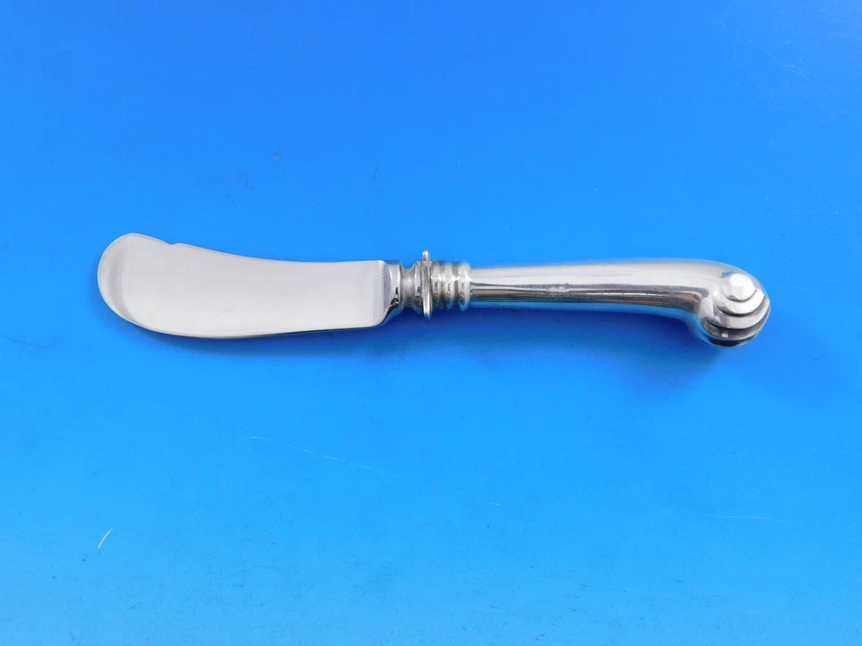 Juego de 8 paletas esparcidor de mantequilla de plata esterlina Onslow by Tuttle HH de 5 7/8" Foto 3 de 4