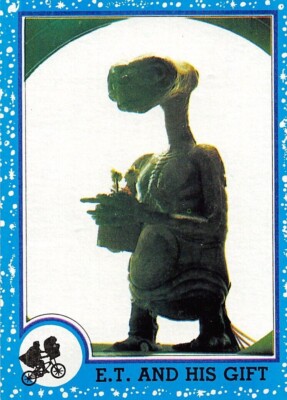 E T THE EXTRA TERRESTRIAL SET BASE TRADING CARD # 78 1982 TOPPS USA S SPIELBERG