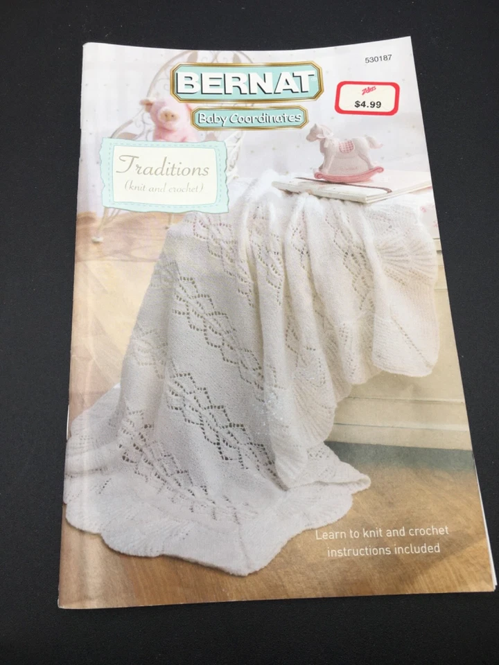 Lot of 7 Books Patterns Knitting Baby Blankets, Wraps, Sweaters, Hats, Scarfs - Image 2 of 4