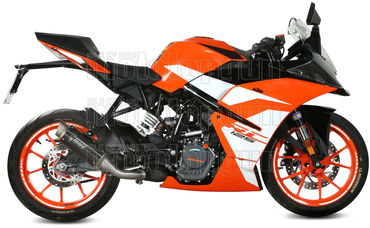 Black ktm rc 125 deals