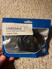 PAC USBDMA6 Cable 6  USB Dash Mount Adapter C...