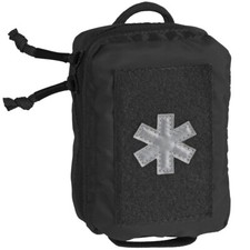 Helikon Mini Med Kit Tactical Police Army Rescue MOLLE Cordura Storage Bag Black