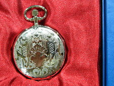 Montre Gousset Réplica Ancienne Hachette/Atlas PILE NEUVE Boîte origine N°46
