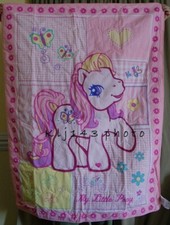 New Vintage My Little Pony Comfy Quilt 56" X 40" Sealed