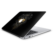 Skin Decal Wrap for Macbook Air 13 Inch 13" - golden Skull