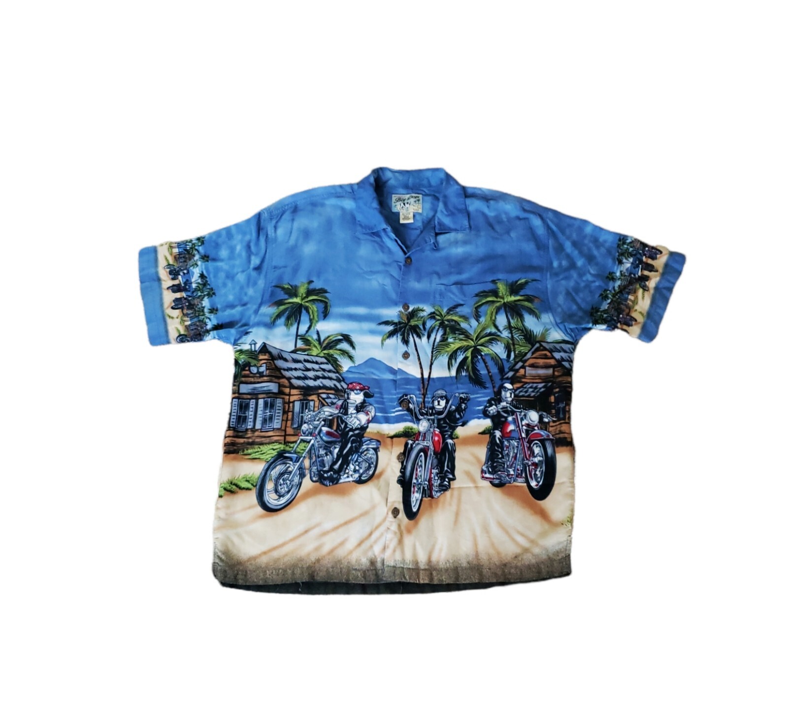 VTG Rare Authentic Big Dogs Motorcycle Biker Gang Haw… Gem