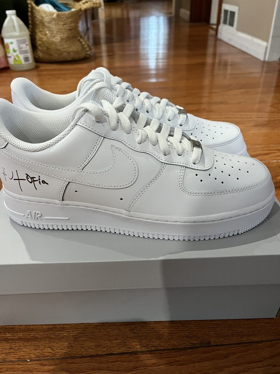 Nike Travis Scott Cactus Jack Air Force 1 Utopia Size 9 Mens
