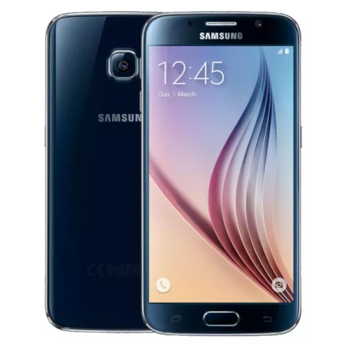 Samsung Galaxy S6 G920A 32G AT&T Unlocked Android Smartphone-Very Good-Dark Blue - Picture 1 of 4