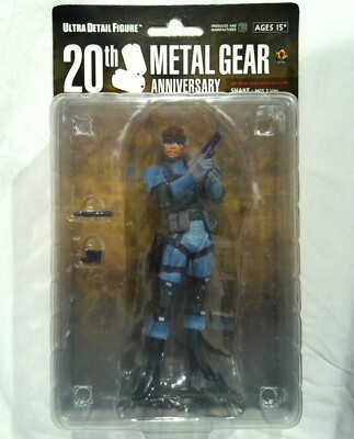 Metal Gear Solid 2 Ultra Detail Figure Medicom 20th Snake. FACTORY ERROR