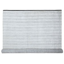 14' x 16' White Wool and Silk Hand Loomed Modern Oversized Oriental Rug R84456