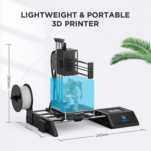 Mini 3D Printer Easy to Set Up Disassemble Perfect Gift Desktop DIY PRO Kit US - Picture 2 of 7
