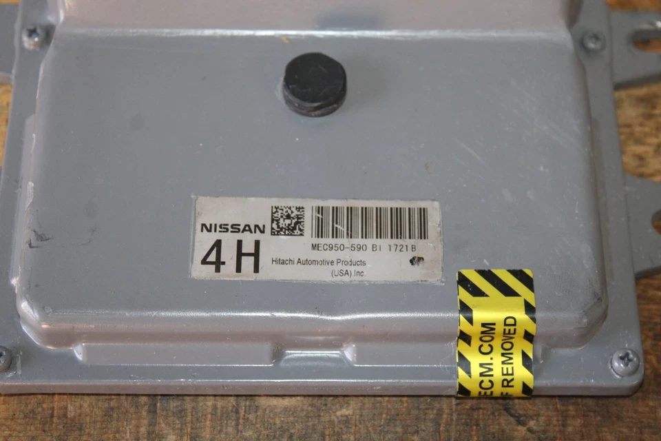 Computadora Nissan Sentra 2012 módulo de control del motor MEC950-590 Foto 4 de 4