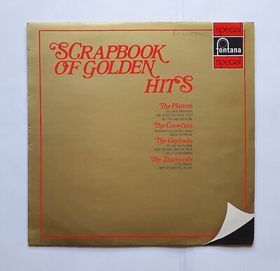 Scrapbook Of Golden Hits ️Platters ️ Crewcuts ️Gaylords ️Diamonds  ️TESTED