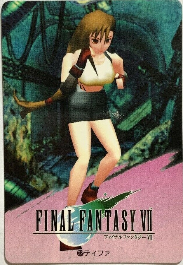 Tifa Lockhart FINAL FANTASY VII FF7 SQUARE japanese rare Tifa Lockhart FINAL FANTASY VII FF7 SQUARE japanese rare