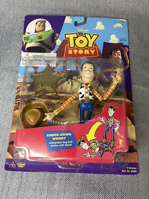 PIXARトイストーリー ウッディ フィギュア 1995年製 think way TOY STORY/トイストーリー・THINK WAY/シンクウェイ・ACTION