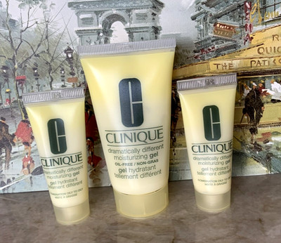 CLINIQUE Dramatically Different Moisturizing Gel Oil-Free 1.7oz/ 50ml + 2x 0.5oz