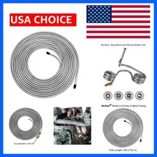 3/16 Brake Line - 25 ft Zinc Coated Professional Brake Tube2026 New, Roll 25 ...