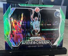 Odyssey Sims 2020 WNBA Panini Prizm Widescreen Green Pulsar /25