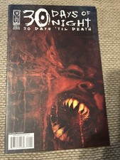 30 Days Of Night 30 Days ‘Til Death #1 Retailer Incentive IDW Publishing 2008