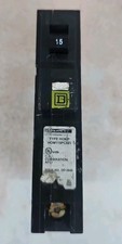 Square D HOM115PCAFI 1 P 15 A Plug In Arc Fault Circuit Breaker See pics