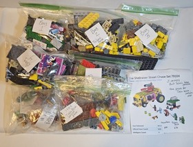 LEGO Teenage Mutant Ninja Turtles: The Shellraiser Street Chase (79104) Complete