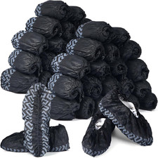 300 Pack Disposable Shoe Covers Non Slip Disposable Large Foot Booties Shoe Cove